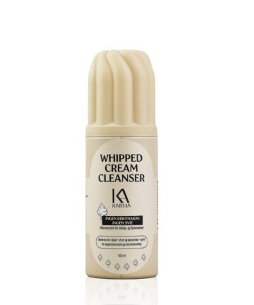 Whipped cream cleanser