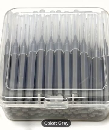 80 pcs. mini eyebrow brush