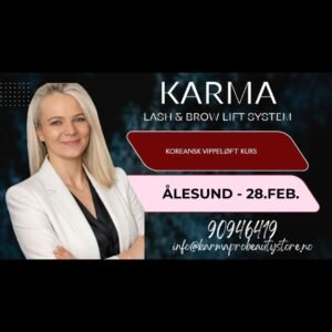 Koreansk VIPPELØFT Masterclass med Karma Pro Beauty System ÅLESUND – 28. februar.