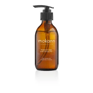 MOKANN Cherry & Amber sjampo for tørt og krusete hår 200 ml