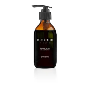 MOKANN Fig Charcoal sjampo for tynt og fett hår 200 ml